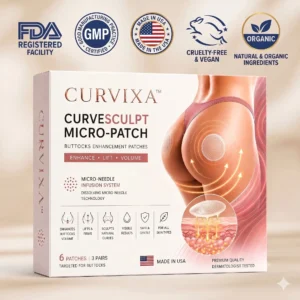 Curvixa™ CurveSculpt Micro-Patch ✦ Sculpt • Firm • Smooth Lower Body Curves ✦ Micro-Needle Infusion System